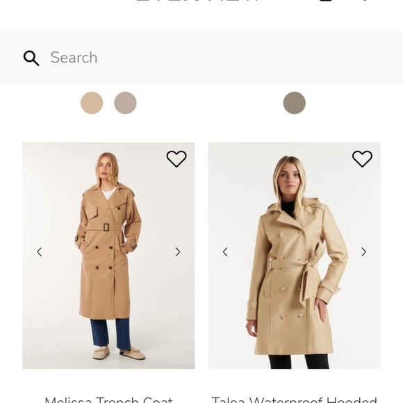 Ever New Pink Trench Coat - Picture 3 of 8